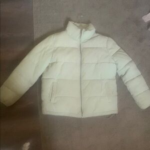 Levi's Light Green Puffer Jacket